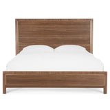 Eleana Panel Bed, Light Caramel-Furniture - Bedroom-High Fashion Home