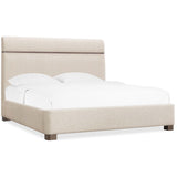 Eleana Upholstered Panel Bed, Hanalei Oat-Furniture - Bedroom-High Fashion Home