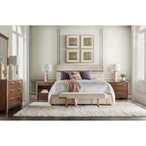 Eleana Upholstered Panel Bed, Hanalei Oat-Furniture - Bedroom-High Fashion Home