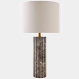 Grooved Lamp, Gray