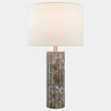 Grooved Lamp, Gray