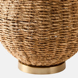 Semaphore Rattan Lamp, Natural