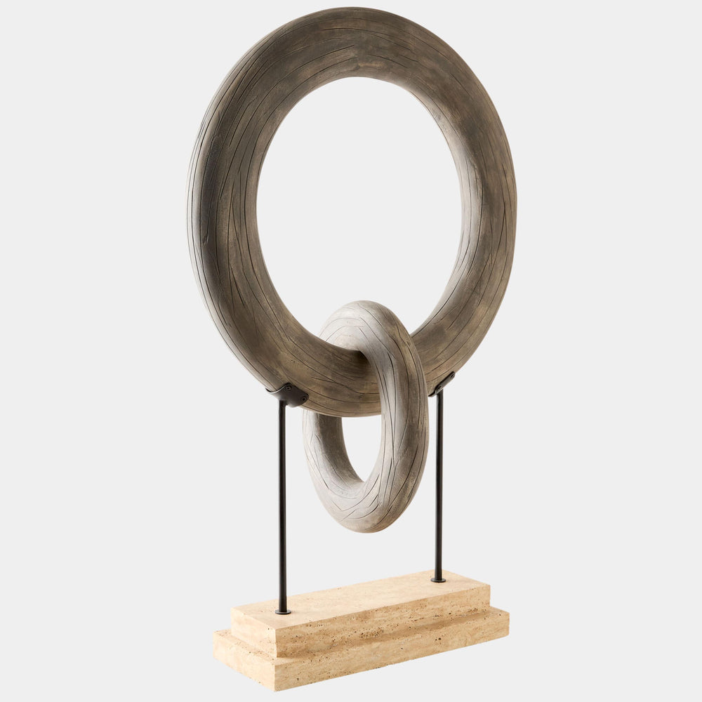Cerchio Connected Sculpture, Natural
