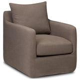 Banks Swivel Chair, Savoy Coffee by Four Hands — PRM_1