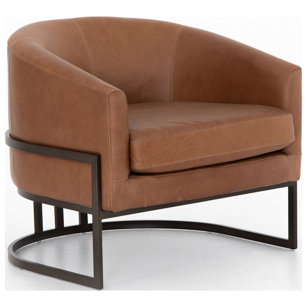 Corbin Chair, Chaps Sand/Dark Bronze by Four Hands — PRM_1