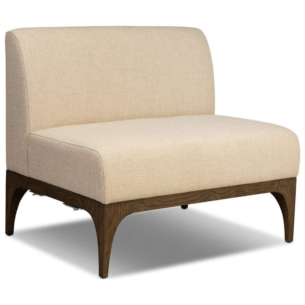 Ellington Dining Chair And A Half, Irving Flax by Four Hands — PRM_1