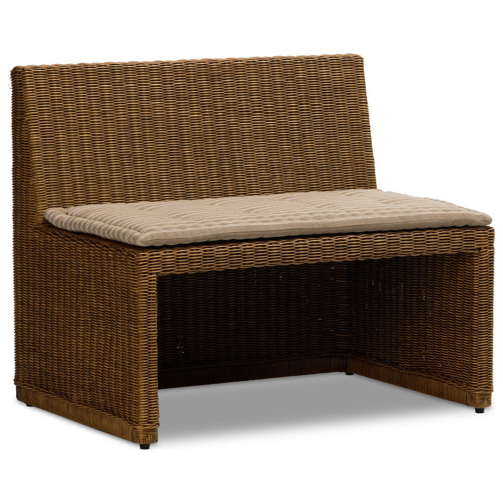 Senna Woven Dining Chair And A Half, Rodin Sand by Amber Lewis x Four Hands — PRM_1