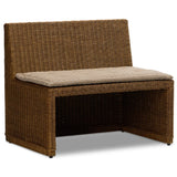 Senna Woven Dining Chair And A Half, Rodin Sand by Amber Lewis x Four Hands — PRM_1
