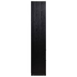 Millie Bookcase, Drifted Matte Black by Four Hands — SID_1