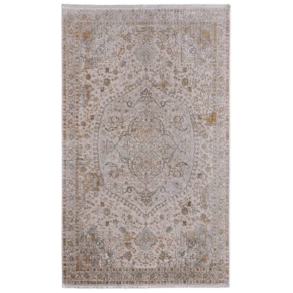 Feizy Rug Cardiz 39T0F, Beige/Gray-Rugs1-High Fashion Home