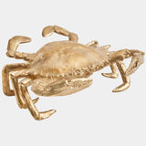 Crab Sculpture, Brass