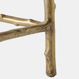 Spina 3-Legged Side Table, Brass