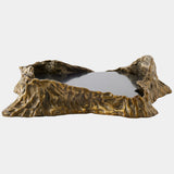 Sequoia Tray, Brass/Black