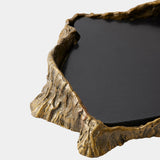 Sequoia Tray, Brass/Black