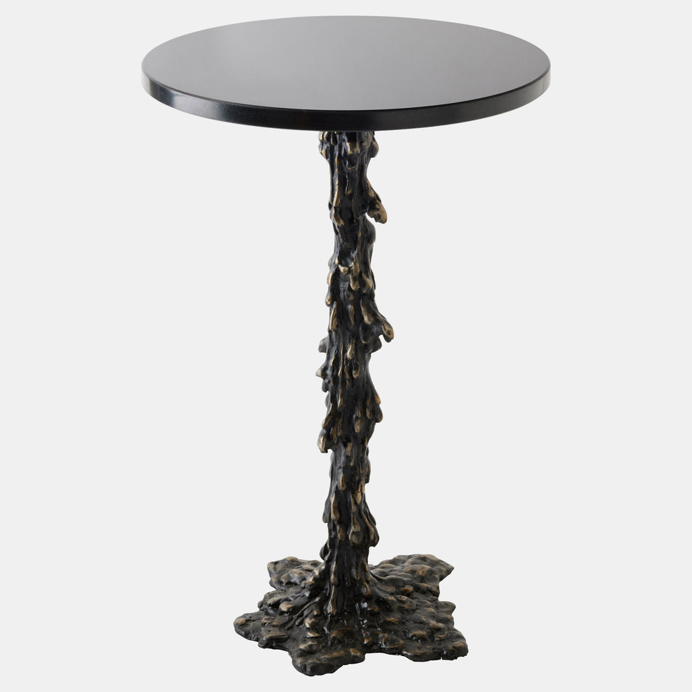 Melting Side Table, Black