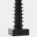 Sawtooth Lamp, Bronze