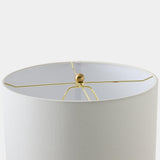 Plumb Wave Lamp, Matte White