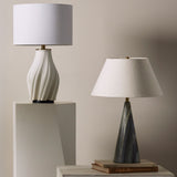 Plumb Wave Lamp, Matte White