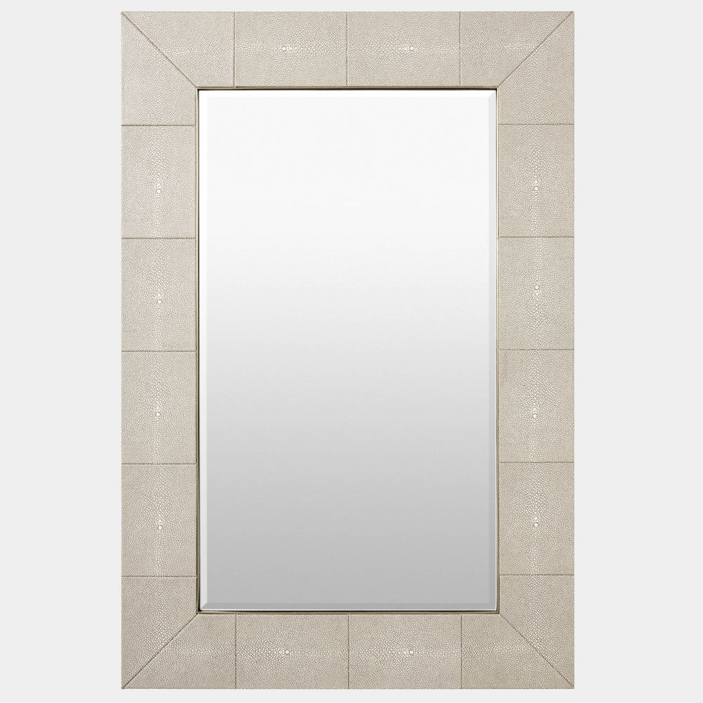 Manta Mirror, Ivory Shagreen