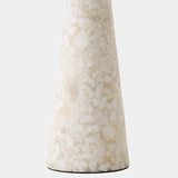 Mosaic Marble Lamp, White