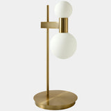 Barack Modern Global Table Lamp, Brass