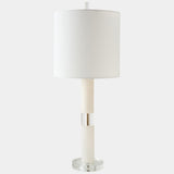 Meira Stacked Lamp, Brass