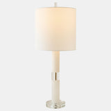 Meira Stacked Lamp, Brass