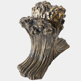 Wave Bookends, Bronze