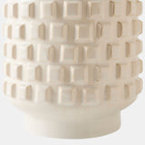 Otto Carved Lamp, Beige