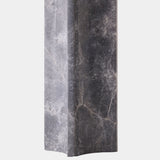 Rory Marble Column Lamp, Gray
