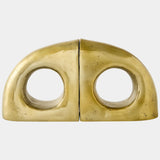 Piero Bookends, Warm Brass