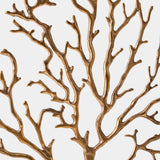Sea Fan Coral Sculpture, Brass
