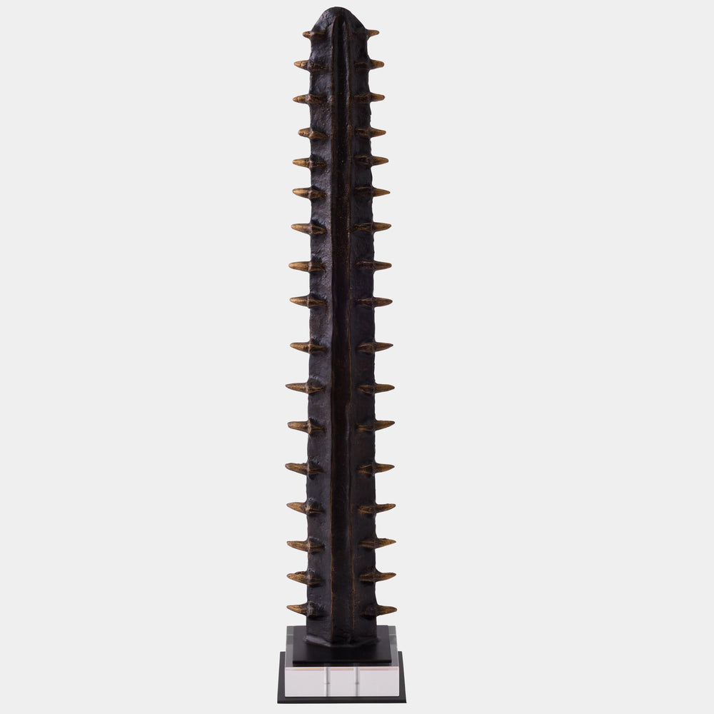 Sawtooth Sculpture, Bronze
