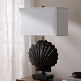 Sea Scallop Lamp, Bronze