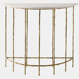 Meng Demi Console, Brass