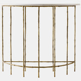 Meng Demi Console, Brass