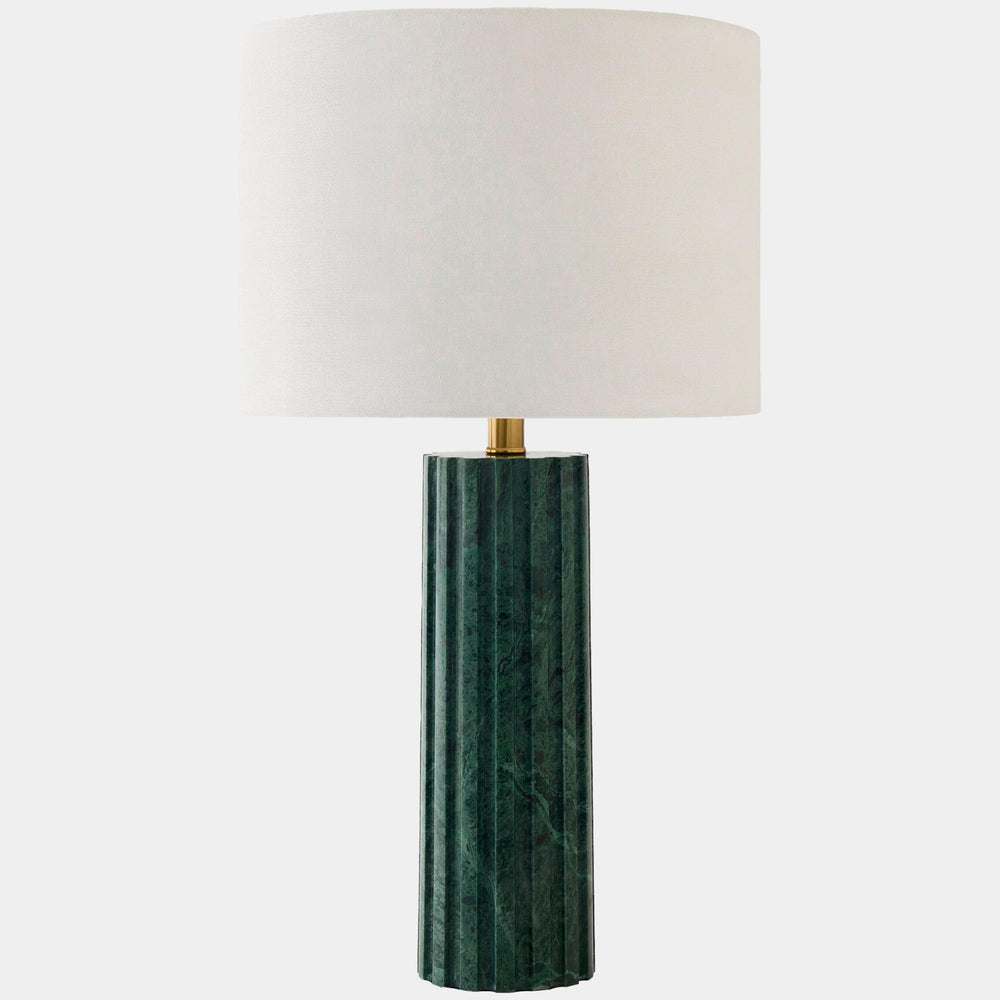 Grooved Lamp, Green