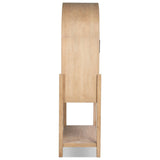 Caprice Tall Bar Cabinet, Light Natural Parawood Veneer by Four Hands — SID_1