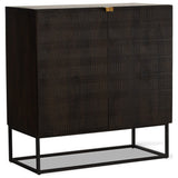 Kelby Bar Cabinet, Gunmetal by Four Hands — PRM_1