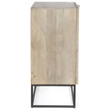 Kelby Bar Cabinet, Gunmetal by Four Hands — SID_1