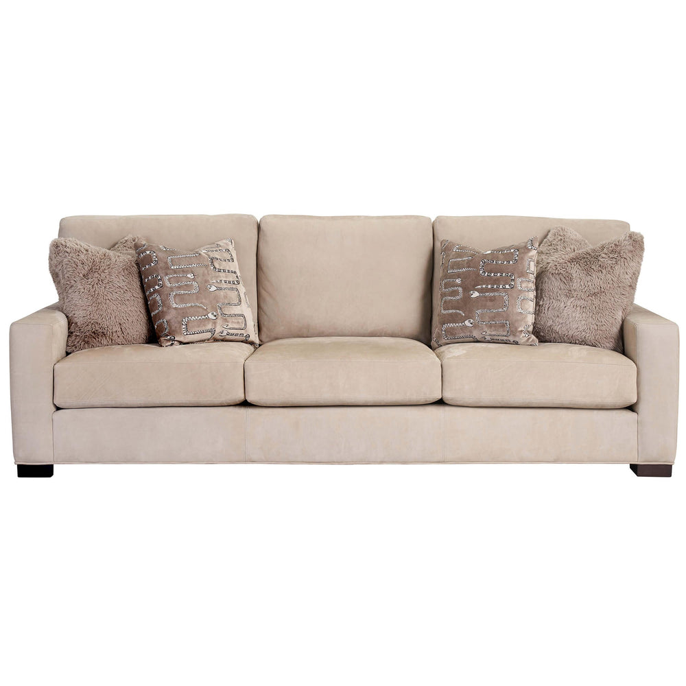Hunter Leather Sofa, Cuban Cement-Furniture - Sofas-High Fashion Home