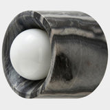 Nano Stone Sconce, Gray