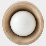 Nano Stone Sconce, Beige