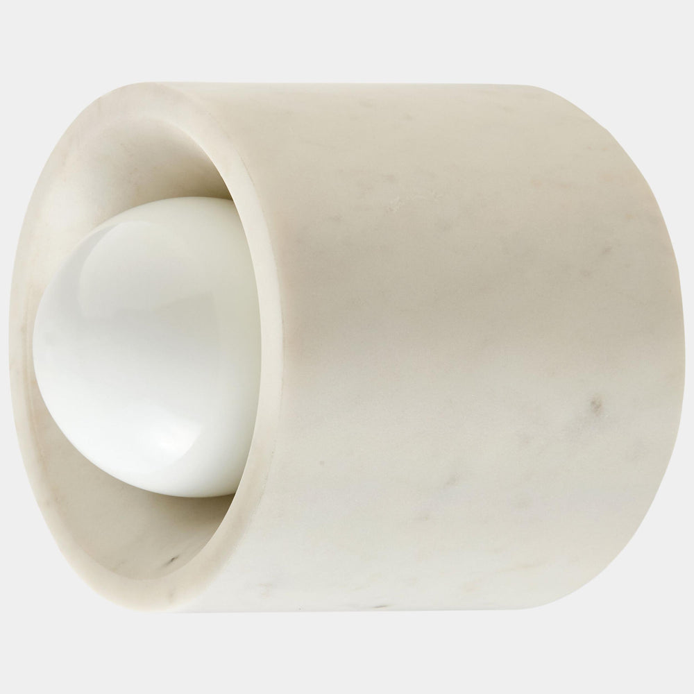 Nano Stone Sconce, White