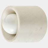 Nano Stone Sconce, White