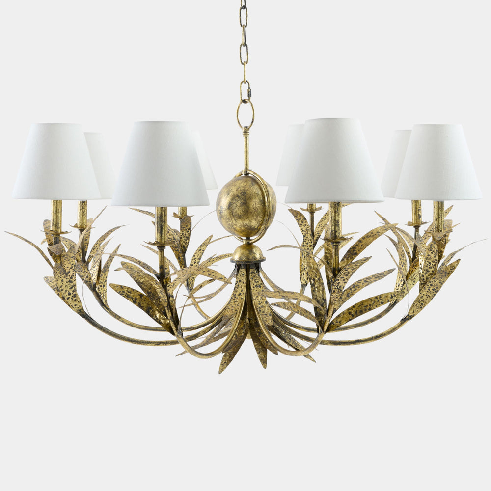 Victorian Chandelier, Antique Brass