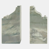 Arch Bookends, Green