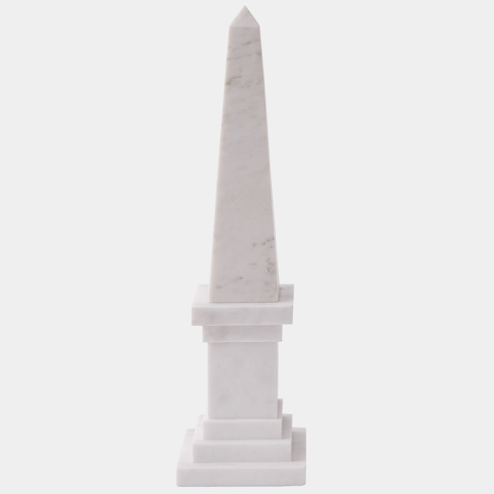 Stone Obelisk, White