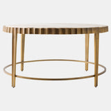Liberty Coffee Table, Gold