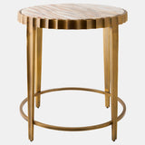 Liberty Side Table, Gold